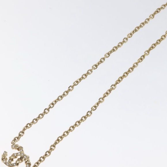 CHANEL COCO Mark Necklace metal Gold - Picture 4 of 10
